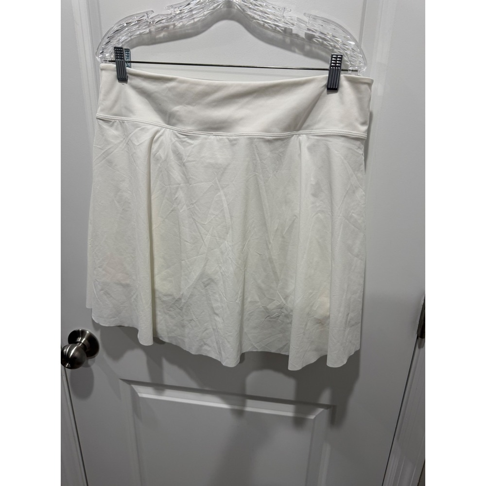 Nike Womens Skort Dri-FIT Pleated Athletic White XL DX1425-100 - Picture 5 of 9